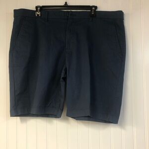 English Laundry Men's Navy Shorts Size 40 Cotton Textured Stretch
